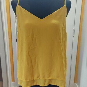 Yellow Double Layer Camisole